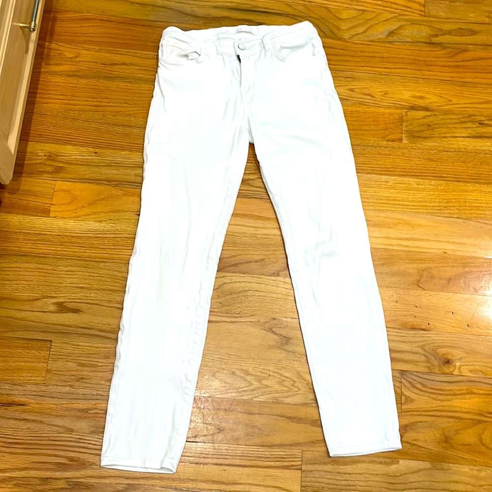 J brand white skinny jeans